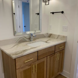 bathroom sink with vanity